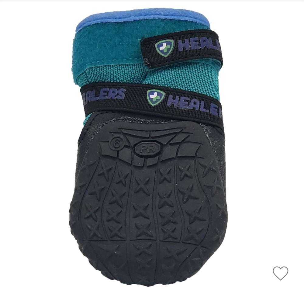 Healers Urban Walker Dog Boots -  M/S - Teal - Picture 2 of 9
